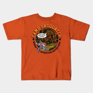 CAMP SASQUATCH Kids T-Shirt